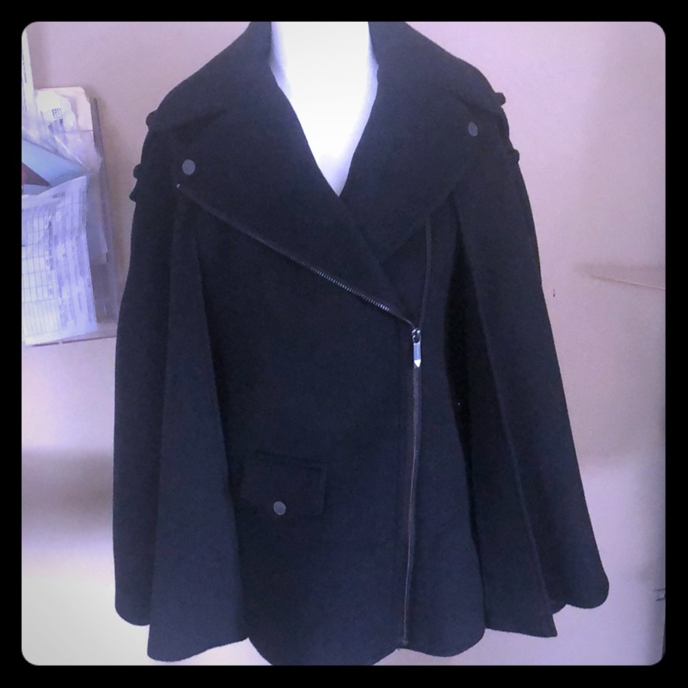 BCBG cape coat